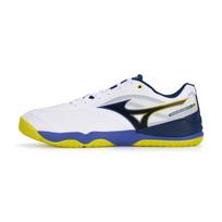 Mizuno Wave Medal 8 Unisex žemi stalo teniso bateliai, laužantys ribas, mėlyni 81GA258211 38