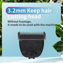 Fenice Clipper Dogs Professional LCD Screen Pet Cat Clippers Electrical Grooming Trimmer Rechargeable Haircut Machine Animals gray