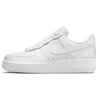 Nike Air Force 1 Low 07 SE Pearl White Women Sneakers Metallic-Silver Black DQ0231-100 38