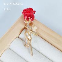 Stylish 3D Floral Pearl and Diamond Brooch: Unique Oil Drop Design for Versatile Fashion.