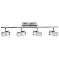 Assos-5 4x5W LED strip light sidabras