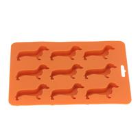 Silicone Ice Cube Trays Dog Shaped Silicone Ice Cube Mold for Chocolate Crayons Candles Yoghurt