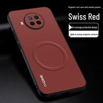 Redmi Note 9 Pro Anti-Drop Protective Case with Magnetic Buckle and Mark Pattern Design Redmi Note 9 Global