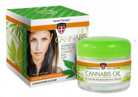 Palacio CANNABIS maitinamasis veido kremas su kanapių aliejumi, 50 ml