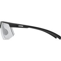 Akiniai Uvex aerios V black matt / smoke