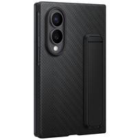 Dėklas Samsung Carbon Standing, skirtas Galaxy Z Fold8, juodos spalvos