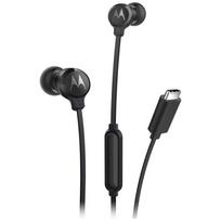 In-ear ausinės Motorola Earbuds 3C-S USB-C juodos spalvos