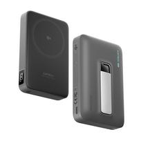 Cuktech WPB100 10000 mAh Qi2 Magnetinis Powerbank 30W su Stovu - Juodas