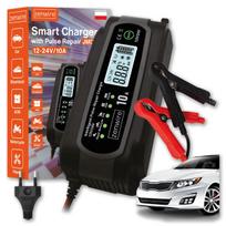 Automobilinis akumuliatorių įkroviklis su remonto funkcija 12V 24V 10A