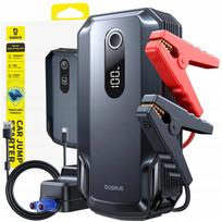 Automobilio užvedėjas, BASEUS automobilinis paleidėjas (Jump Starter) 20000 mAh 12V 8000A su gnybtais ir žibintuvėliu