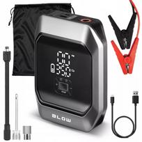 Akumuliatoriaus užvedėjas, automobilinis užvedimo įrenginys BLOW AP02 Jump Starter, kompresorius, powerbank 9000mAh