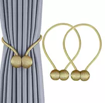 Ag701C Magnetinė sagtis užuolaidoms (auksinė)