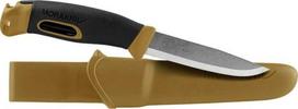 Morakniv Stovyklavimo peilis Companion spark (S), 104mm, yellow, su ugnies skeltuvu