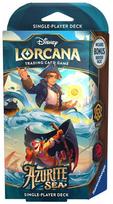 Ravensburger Disney Lorcana: Azurito jūros pradinė kaladė, ambra ir rubinas