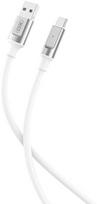 XO kabelis NB251 USB – USB-C 1,0 m 6A baltas