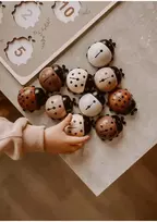 Mrs. Ertha - Medinė puzlė - my lady bug