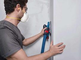 Akumuliatorinis vibracinis / orbitinis šlifuoklis Bosch GSS18V-18 Solo, LB