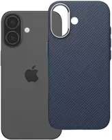 Oem Originalus „iPhone 17 K-Look“ dėklas, suderinamas su „MagSafe“ mėlynas