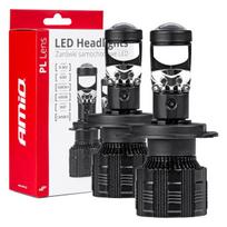 LED žibintų lemputės H4 PL Lens Series AMiO-03667