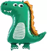 Zestaw Rinkinys Dinozaurų gimtadienio balionų rinkinys gimtadieniams, vakarėliams, 5 vnt.