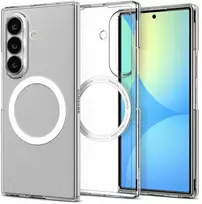 Dėklas Spigen Air Skin MagSafe skirtas Samsung Galaxy Z Fold8 Ultra skaidrus baltos spalvos