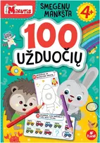 KNYGA 100 užduočių nuo 4 m.