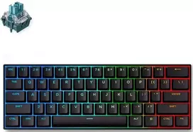 MCHOSE Ace 60 Pro laidinė magnetinė žaidimų klaviatūra | TTC Uranus Magnetic Switch-ST | Juodas