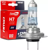 Halogeninės lemputės H7 24V 70W px26d Lumitec Limited +120% Duo Amio-04952