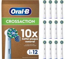 Oral-B Pro Cross Action x12 Dantų šepetėlio galvutės, Balta