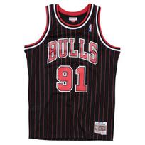 Mitchell & Ness NBA Swingman Chicago Bulls Dennis Rodman #91 - Dydis M (SMJYGS18150-CBUBLCK9 Marškinėliai)