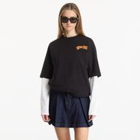 New Era Food Character Graphic OS Tee UNISEX Black - Dydis S (60897479 Marškinėliai)