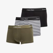 Bokserki Calvin Klein Low Rise Trunk 3-Pack Beige - Dydis M (LV00NB4389 5VV Šortai)