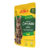JosiCat Rich in Chicken in Sauce, 85 g – konservai katėms su vištiena padaže