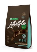 NATURE'S PROTECTION LIFESTYLE suaugusių kačių begrūdis sausas pašaras su balta žuvimi 7 kg