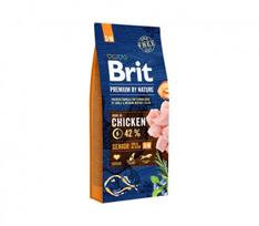 Brit Premium By Nature Senior S/M sausas maistas šunims 3kg. - 15kg. 15 kg