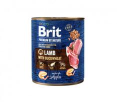 Brit Premium by Nature konservai šunims Lamb with Buckwheat 800g. 800g. x 6