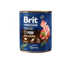 Brit Premium by Nature konservai šunims Pork with Trachea 800g. 800g. x 6