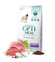 Optimeal™ Visavertis sausas maistas mažų veislių suaugusiems šunims – antis 1,5 kg - 12 kg. 12 kg