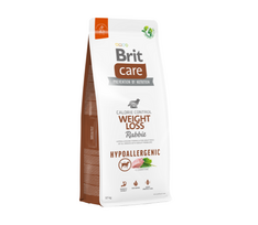 BRIT CARE Hipoalerginis Weight Loss Rabbit sausas maistas šunims su triušiena ir ryžiais 3kg - 12kg 3 kg