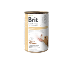 Brit GF Veterinary Diets konservuotas pašaras šunims Hepatic 400g. x 6vnt.