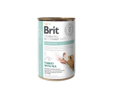 Brit GF Veterinary Diets konservuotas pašaras šunims Struvite 400g. x 6vnt.