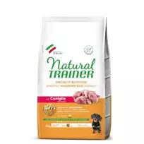 NATURAL TRAINER  ADULT DOG SENSITIVE NO GLUTEN MINI RABBIT (triušiena) 2kg.