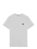 Lyle & Scott Sport - Jacquard Tape T-Shirt - Sportiniai marškinėliai - Balta