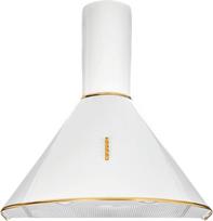 Akpo Chimney Hood Akpo WK-4 Dandys GOLD 50 cm 450 m3/h, White