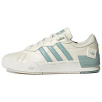 Adidas Rey Galle balti brūkšnelių žali moteriški sportbačiai kreidos balti miglotai žalia GY4127 36 white
