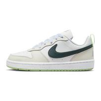 Nike Court Borough Low Recraft GS Coconut Milk Jungle Green Kids Sneakers Cream White Dark-Jungle-Green FV8121-131 38.5