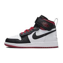 Air Jordan 1 High FlyEase GS Gym Red Black Toe Kids Sneakers White DC7986-106 36.5