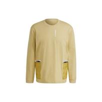 Adidas Originals Trefoil G Outd Long Sleeve Tee With Contrast Pocket Men Tops Sandstorm H09364 S beige