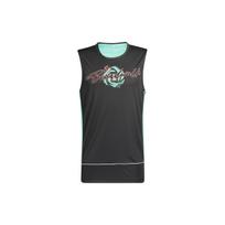 Adidas Bw Rose Tank Basketball Sports Vest Men Tops Black GP9771 XXXL gray