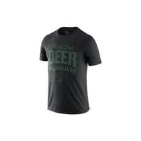 Nike Milwaukee Bucks Mantra Dri-FIT NBA Short Sleeve T-Shirt Men Tops Black CK8814-010 L